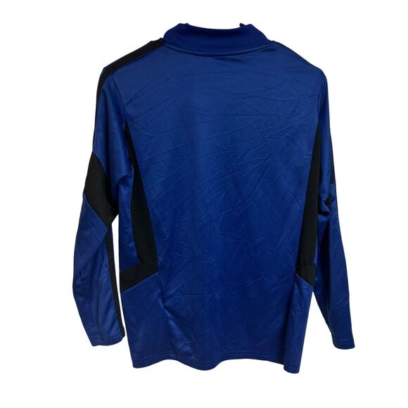 Manchester United 2018/19 Adidas Training Top - Boys Size M - Long Sleeve - Blue - Picture 2 of 6